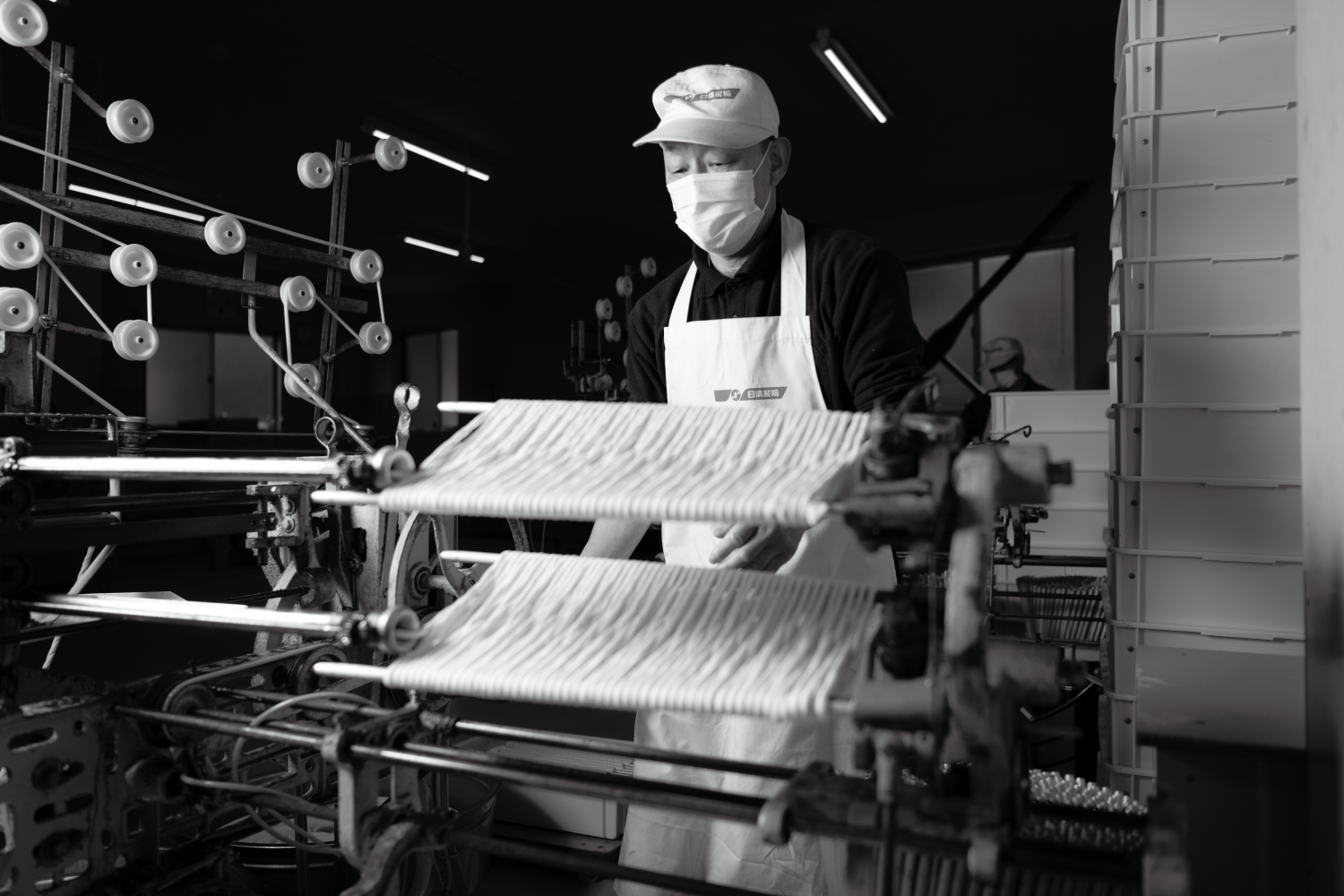 天日・寒風干しの工程