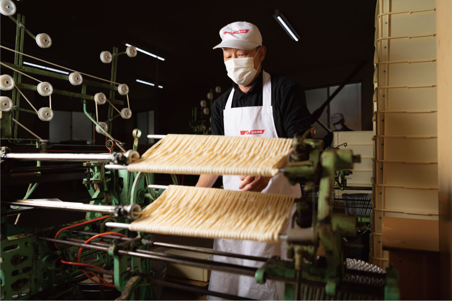 工程6：掛け巻き